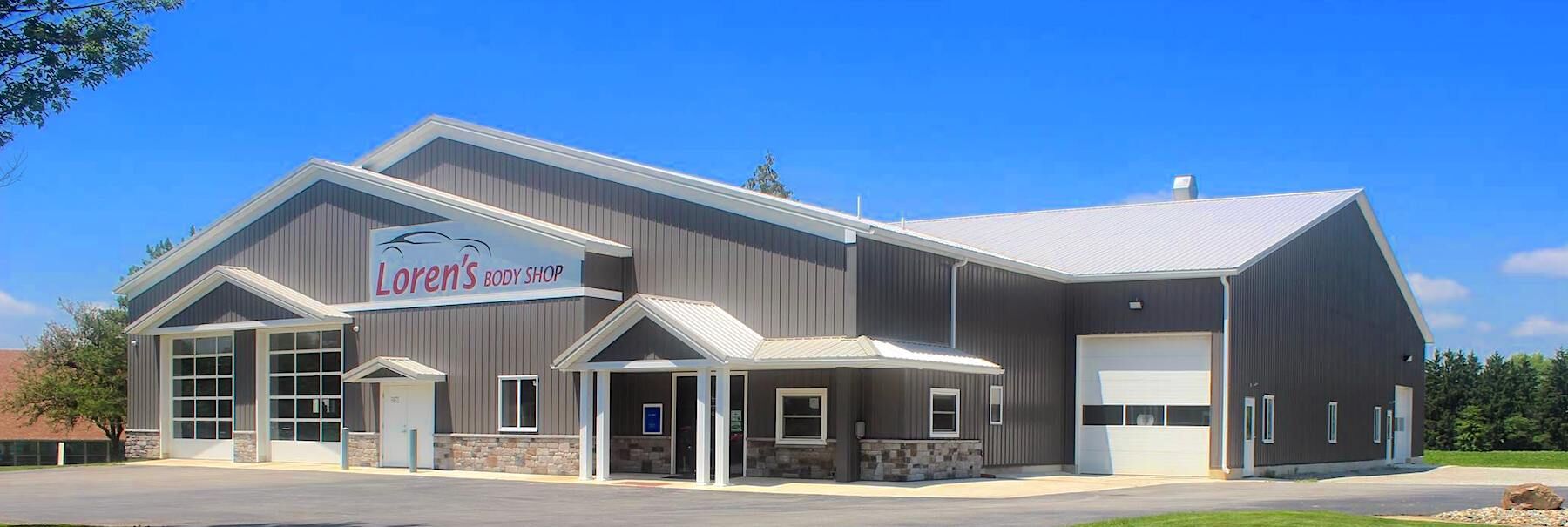 Loren’s Body Shop Collision Repair wayne auto repair building