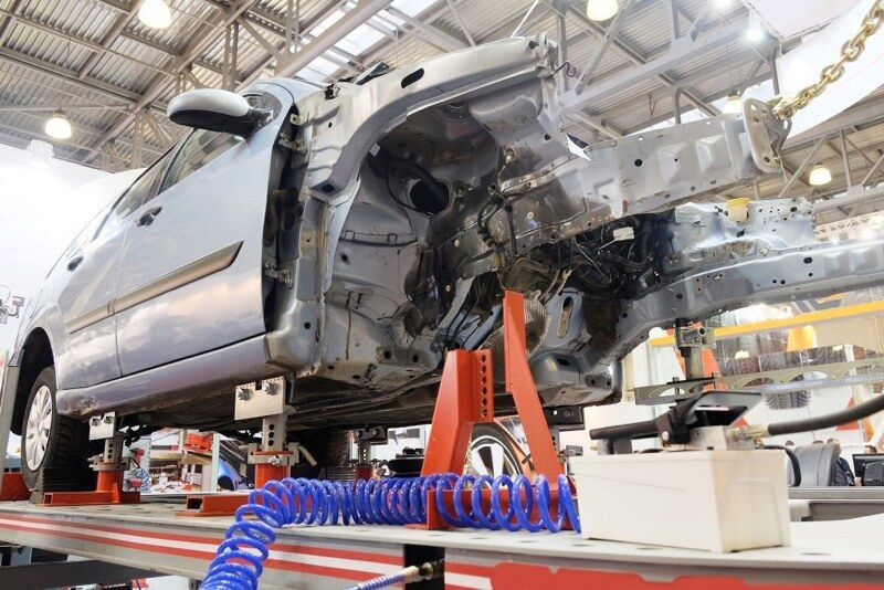 auto body repair car on frame machine auto body repair car on frame machine