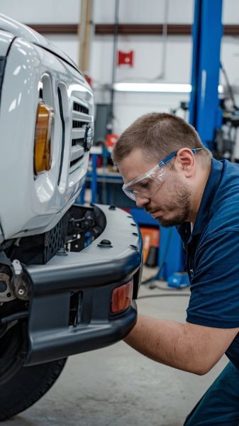 Auto Body Technician at Lorens Body Shop in Bluffton In auto body repair center auto body repair tech welding